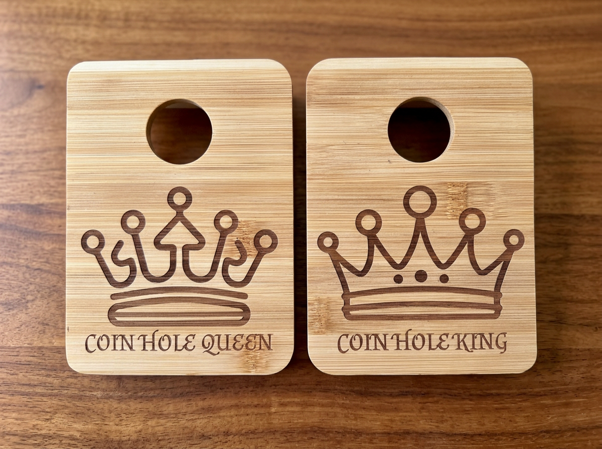 Coin Hole Boards (5 Designs)