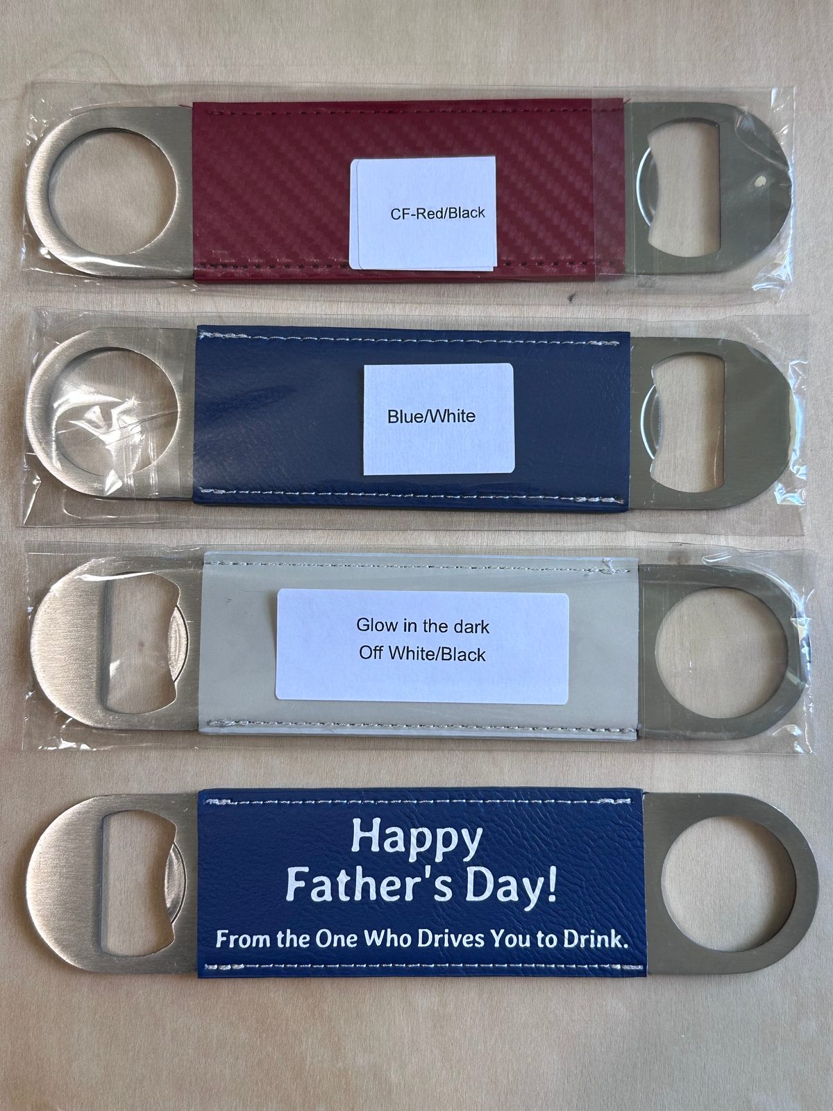 Leather-Wrapped Bottle Opener