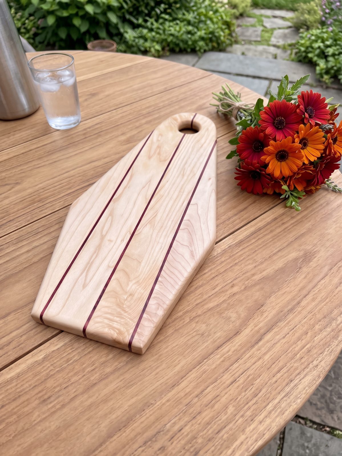 Padauk Stripe Paddle Board